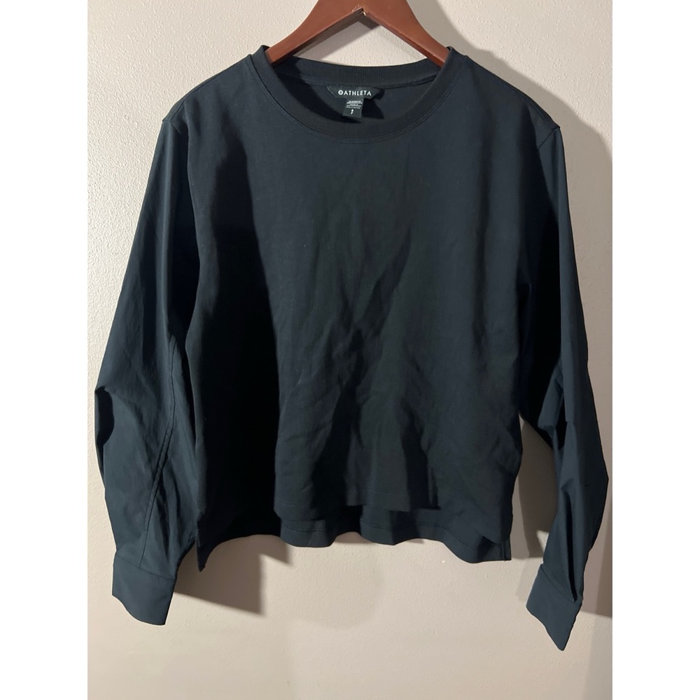 Athleta Classic Black Long Sleeve Top